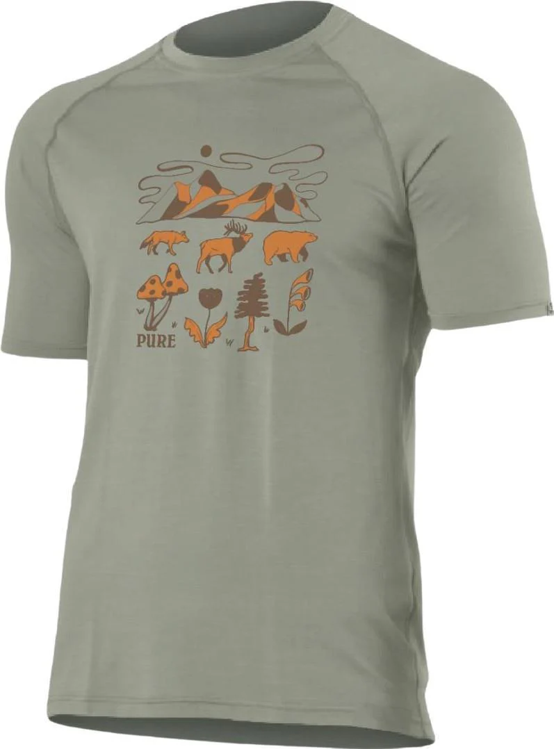 100% Merino, Outdoor Culture, SS T-Shirt 160gm - Mens
