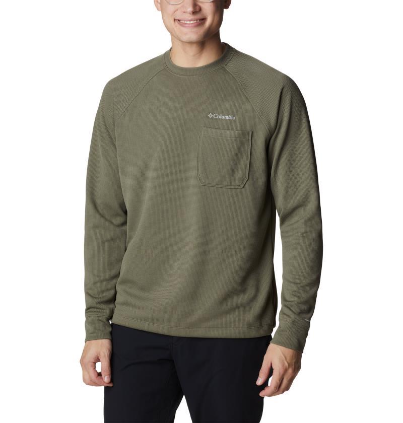 Black Mesa Waffle Knit Crew - Big - Mens