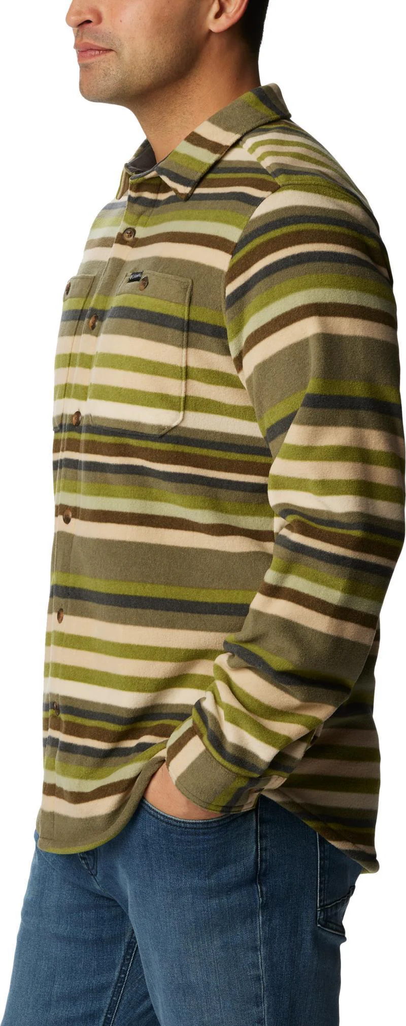 Flare Gun Fleece Over Shirt - Tall - Mens - Image 16