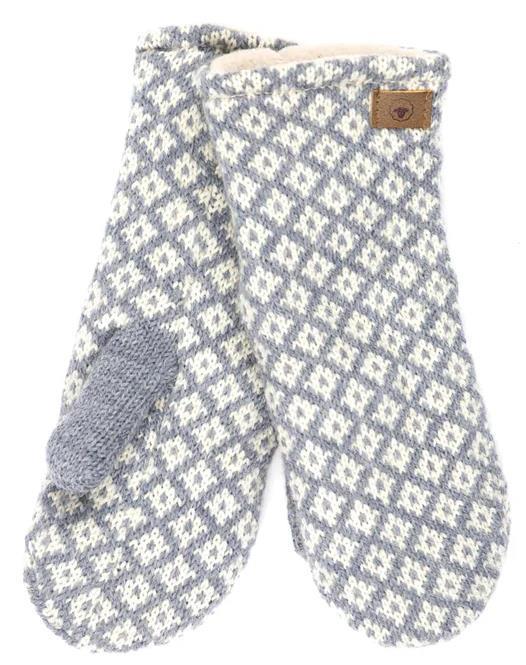 Iris Mittens, 100% Merino