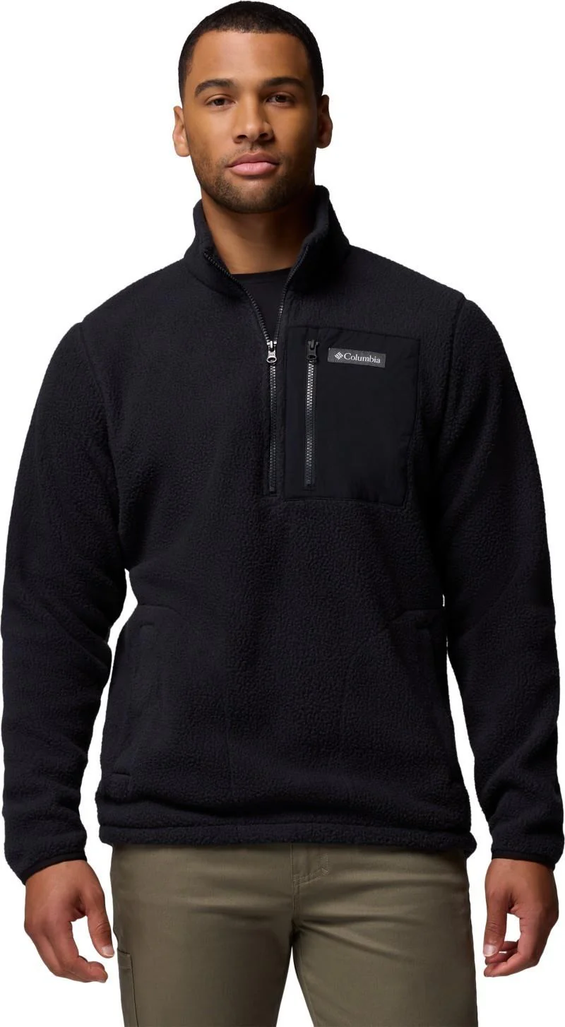 Jasper Ridge Pebbled Half-Zip Fleece - Mens