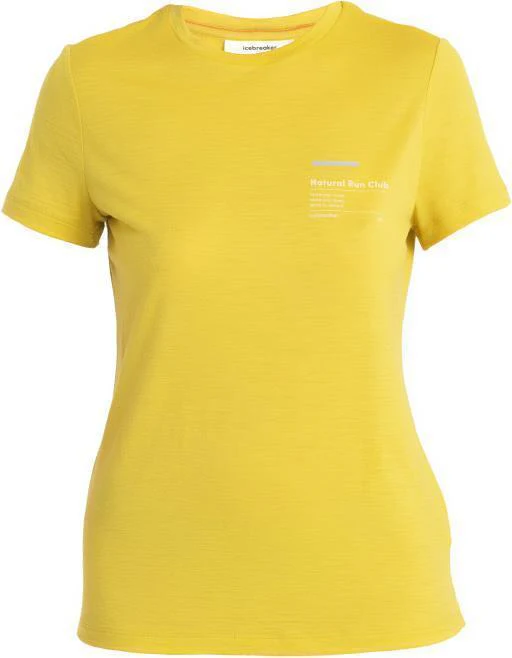 Merino 150 Tech Lite III SS Tee - Natural Run Club 2.0 - Womens