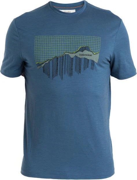Merino 150 Tech Lite III SS Tee - Pinnacle Grid - Mens