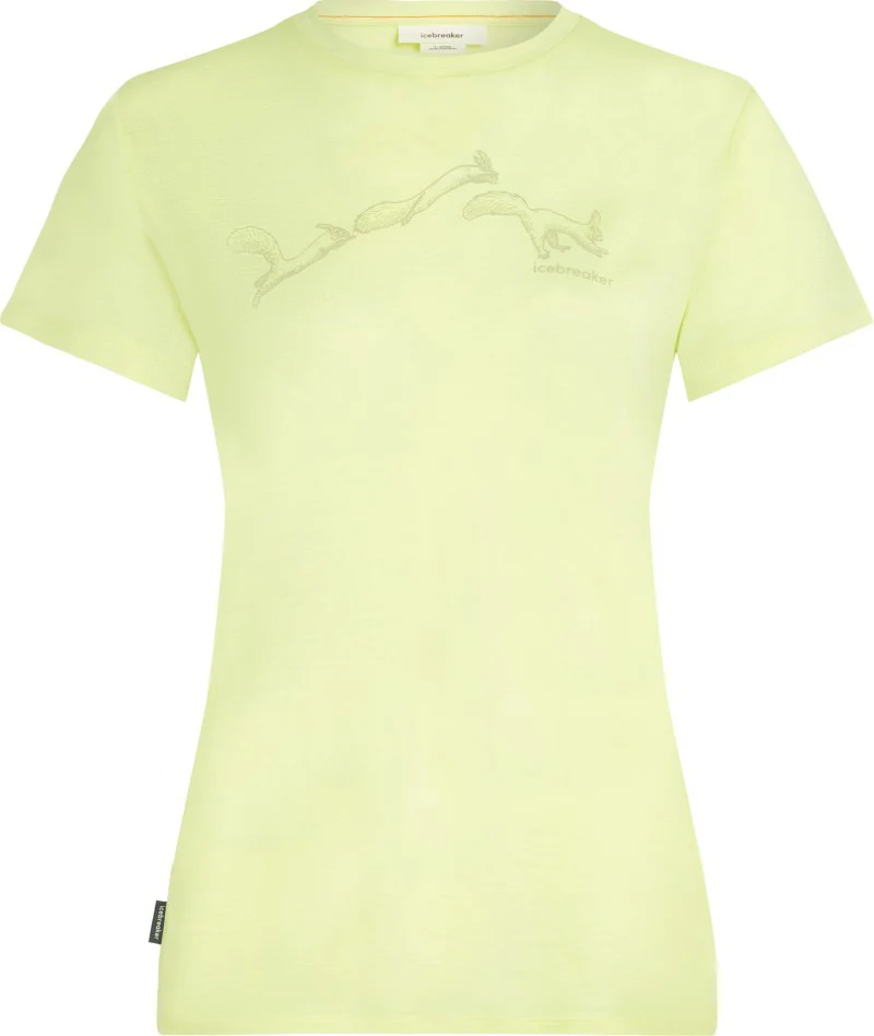 Merino 150 Tech Lite SS Tee Airbourne Squirrel - Womens