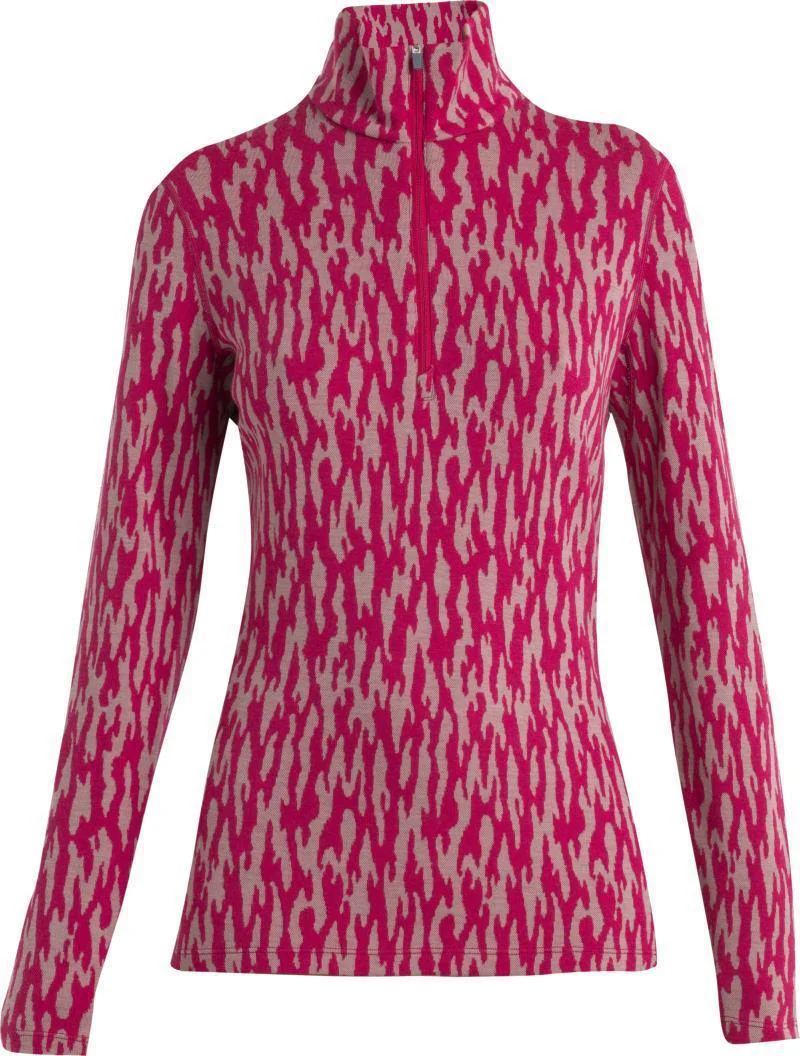 Merino 260 Vertex LS Half Zip - Glacial Camo - Womens