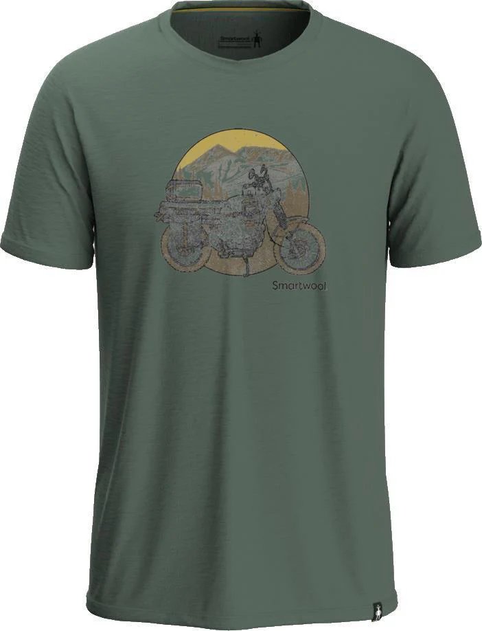 Merino Sport 150 Overland Trek SS Graphic Tee - Mens
