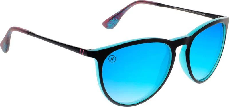 North Park - Seventh Wave, Black Frame, Blue Lens