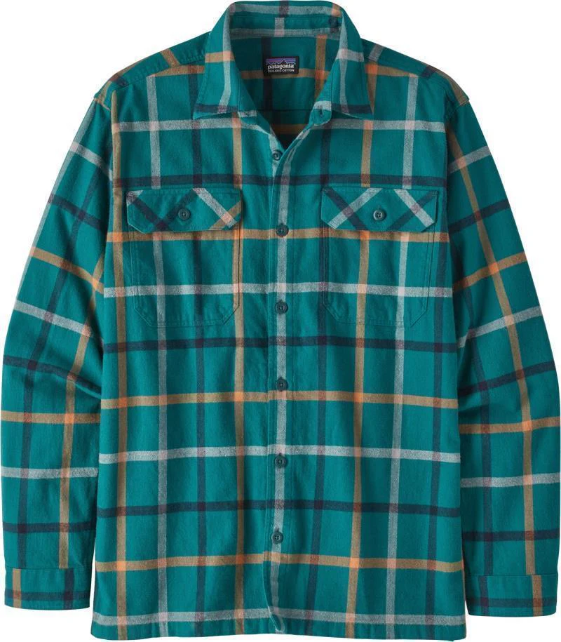 Organic Cotton Midweight Fjord Flannel LS Shirt - Mens