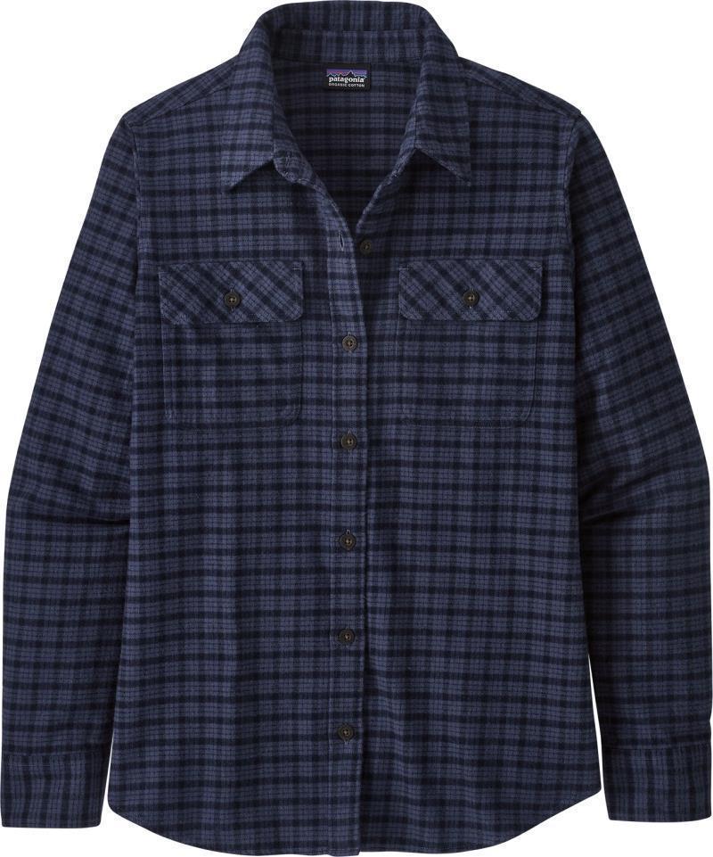 Organic Cotton Midweight Fjord Flannel LS Shirt - Womens