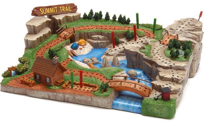 Outside / Inside - Cribbage Board - Summit Trail