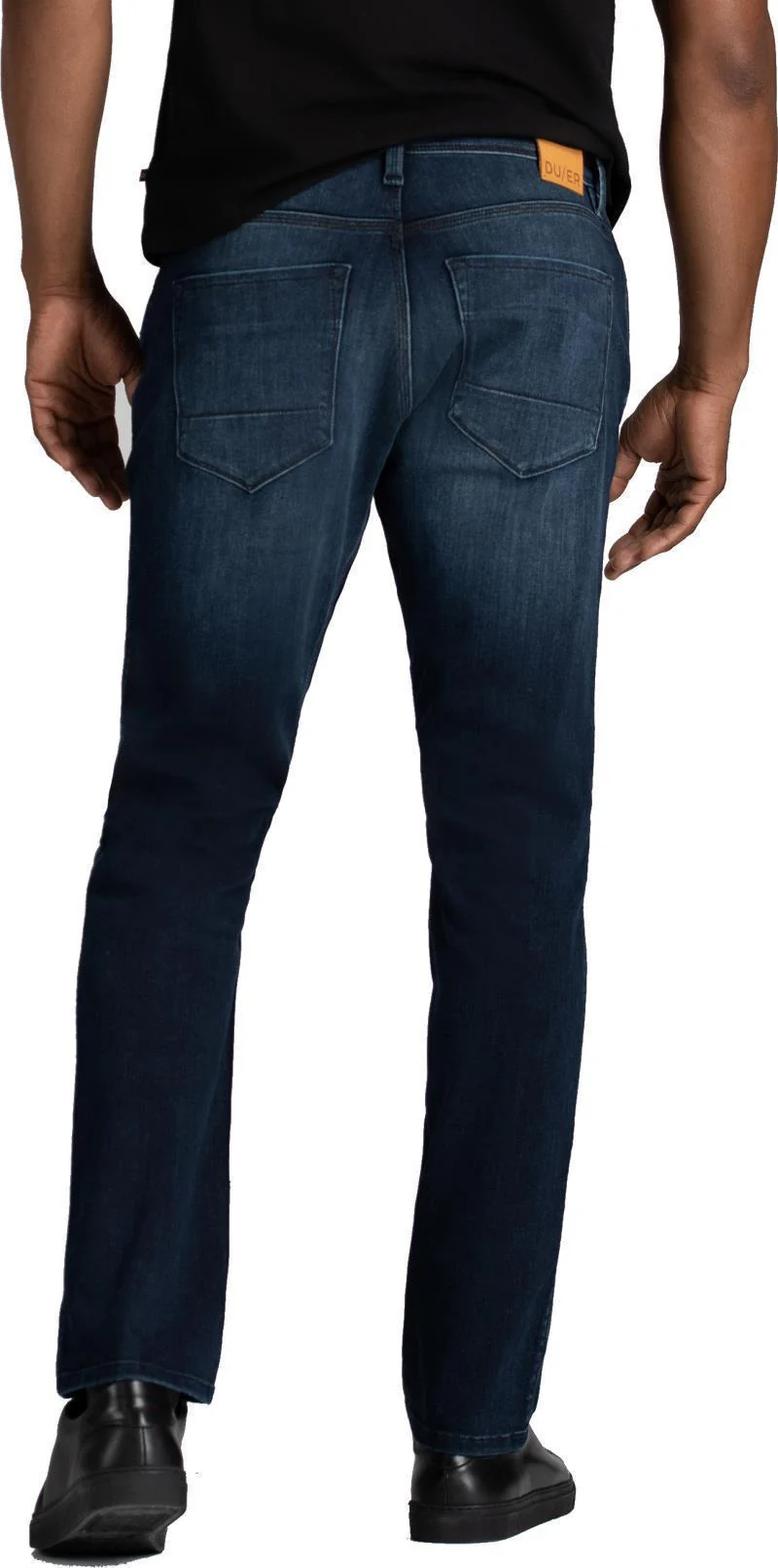Performance Denim Relaxed Tapered Jeans, 34" Inseam - Mens - Image 15