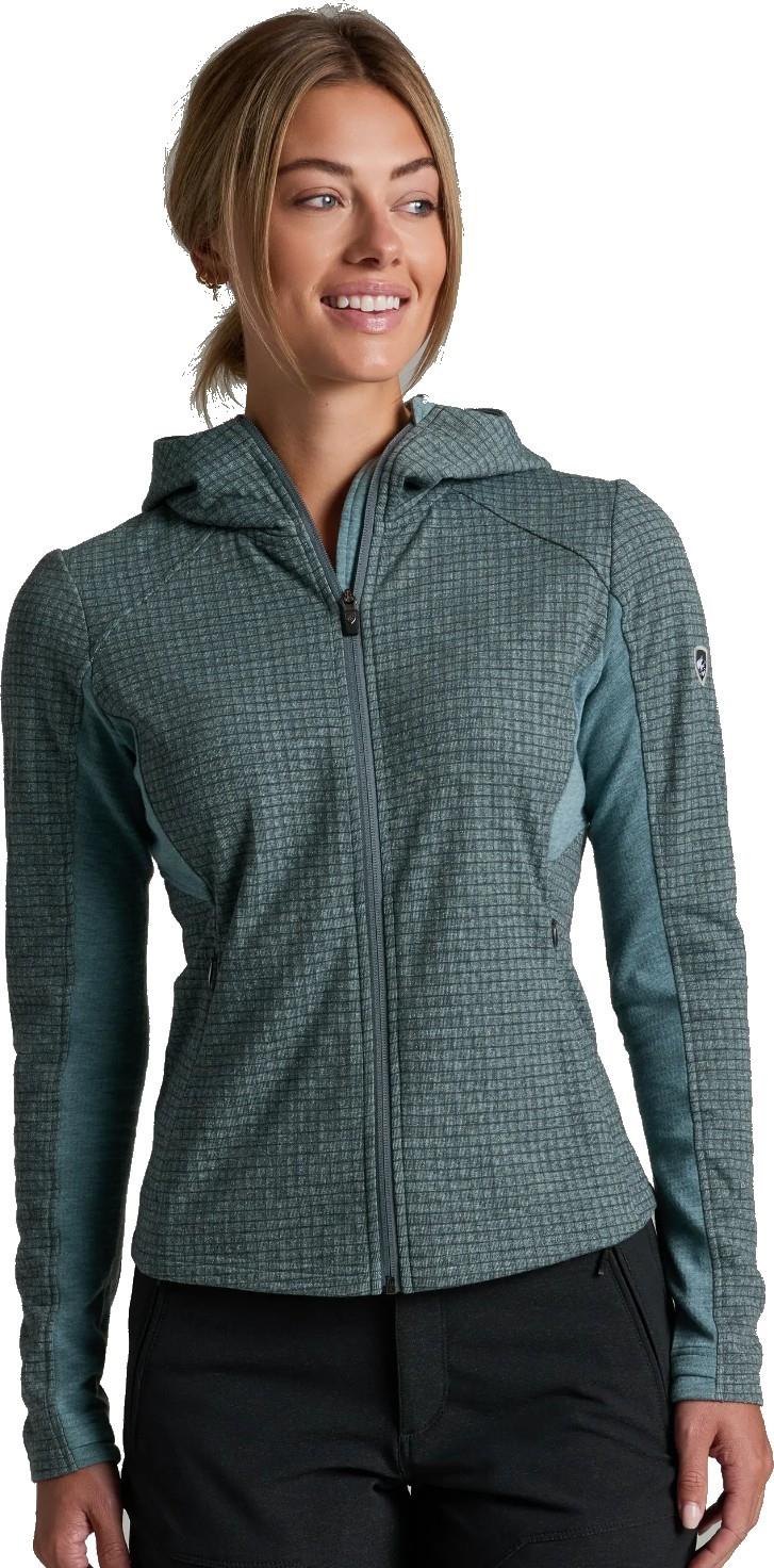 Reactiv Grid Full Zip Hoody - Womens