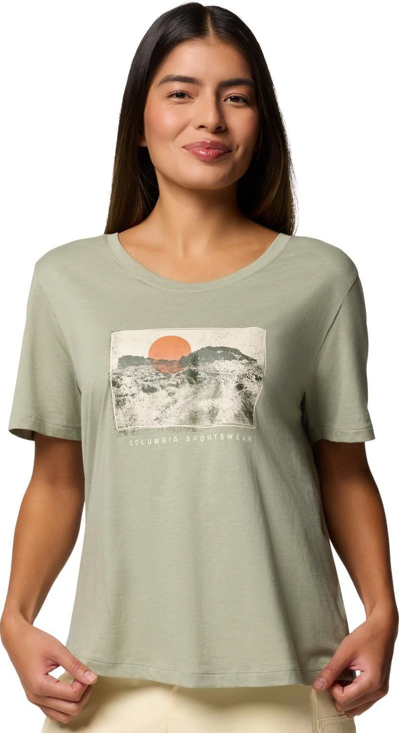 Ruby Springs Graphic Scoop Neck SS - Womens - Image 10