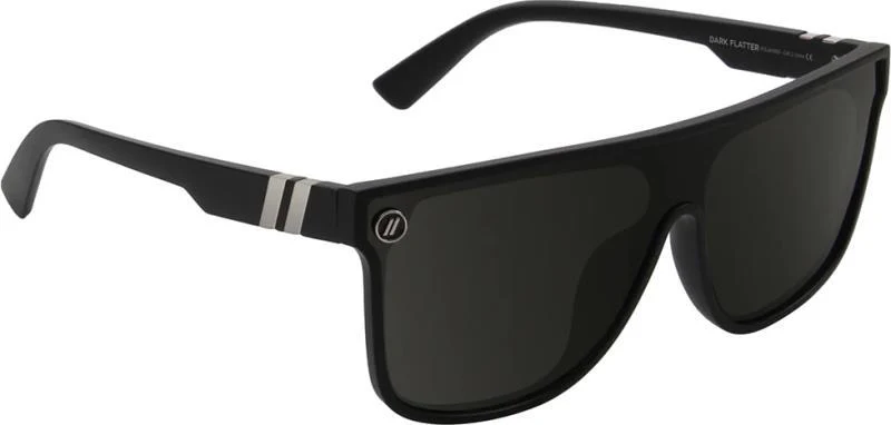 Sci-Fi - Dark Flatter, Black Frame, Polarized Grey Lens