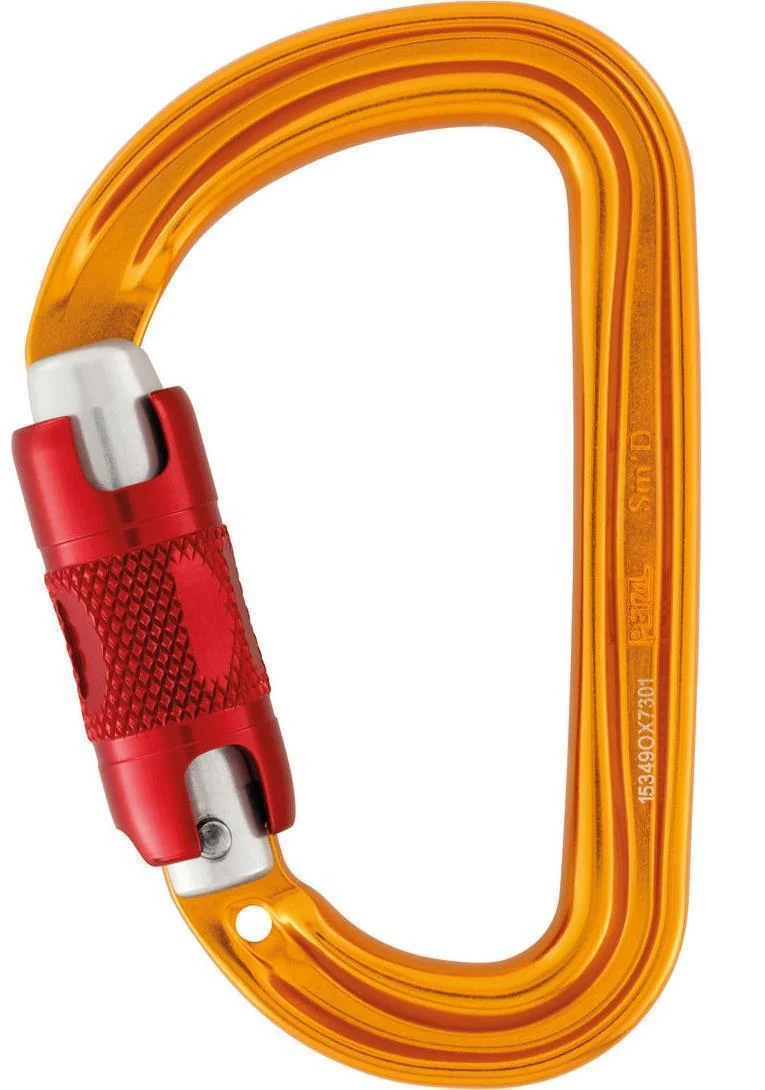 SMD Carabiner - Twist-Lock - Yellow