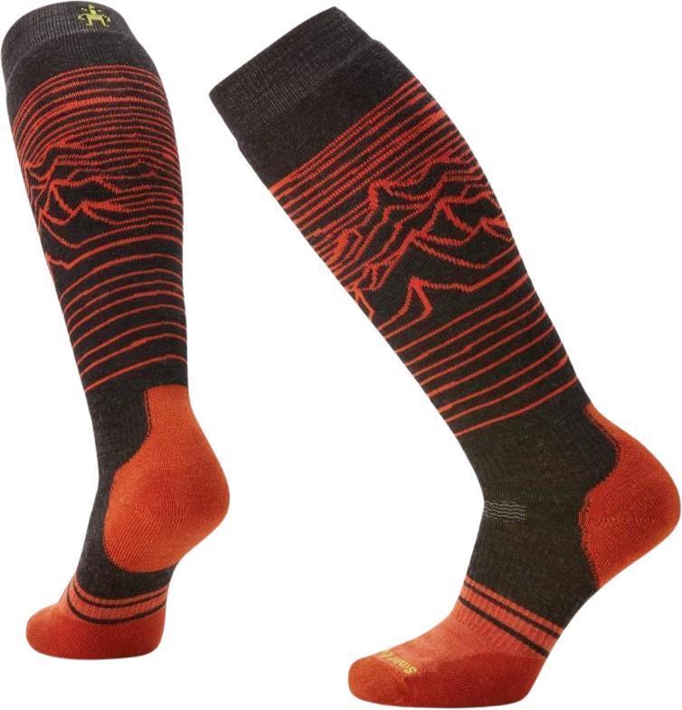 Snowboard Full Cushion Iguchi Over The Calf Socks - Mens