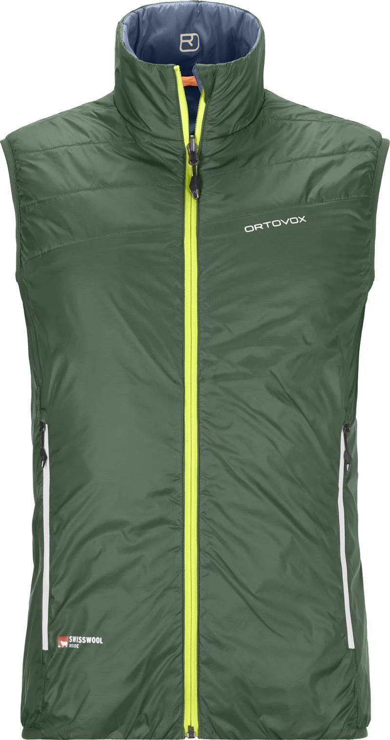 Swisswool Piz Cartas Vest - Mens - Image 3