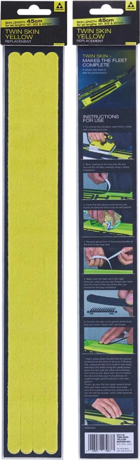 Twin Skin - Yellow - Mohair Mix